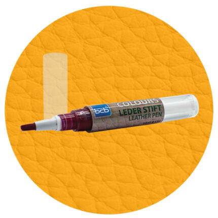 Lederstift in RAL 1003 Signalgelb