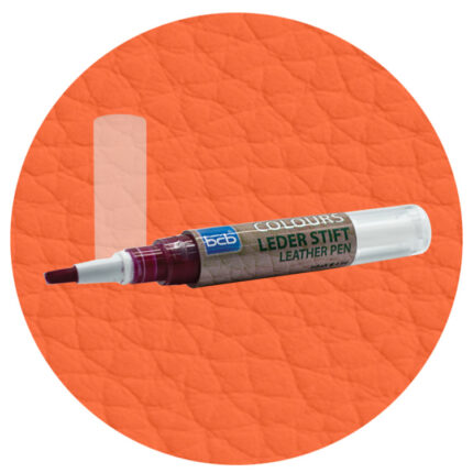 Lederstift in RAL 2003 Pastellorange