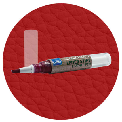 Lederstift in RAL 3003 Rubinrot