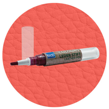 Lederstift in RAL 3022 Lachsrot