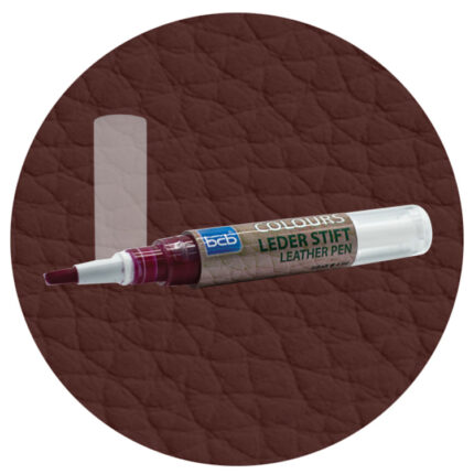 Lederstift in RAL 8016 Mahagonibraun