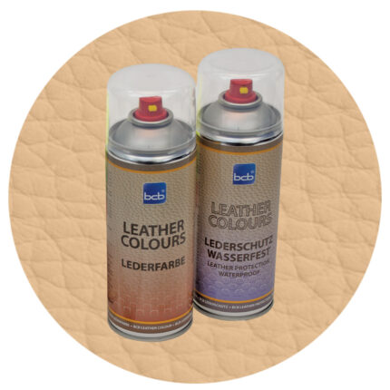 Lederfarbe mit TopClear in RAL 1001 Beige