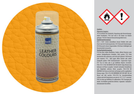 Nachkaufartikel Lederspray in RAL 1004 Goldgelb