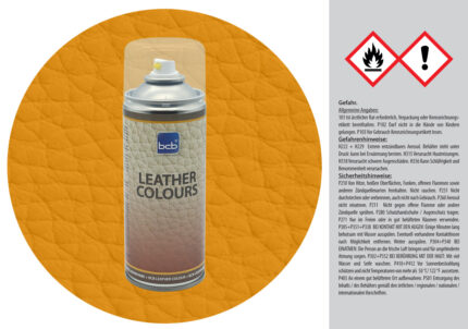 Nachkaufartikel Lederspray in RAL 1005 Honiggelb