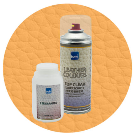 Lederfarbe 250ml  in RAL 1017 Safrangelb