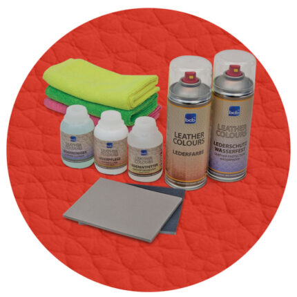 Lederreparaturset in RAL 2001 Rotorange