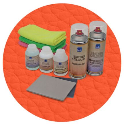 Lederreparaturset in RAL 2008 Hellrotorange