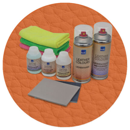 Lederreparaturset in RAL 2010 Signalorange