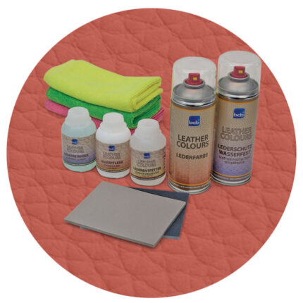 Lederreparaturset in RAL 2013 Perlorange