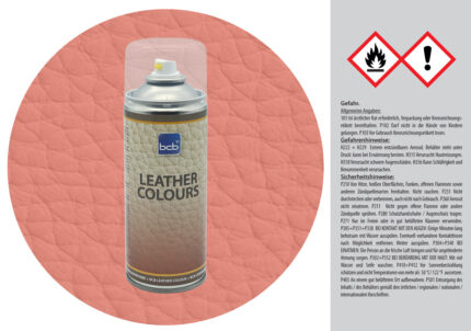 Nachkaufartikel Lederspray in RAL 3012 Beigerot
