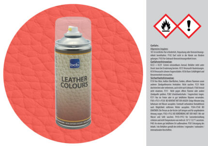 Nachkaufartikel Lederspray in RAL 3022 Lachsrot