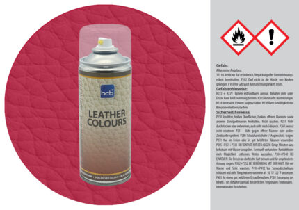 Nachkaufartikel Lederspray in RAL 3027 Himbeerrot