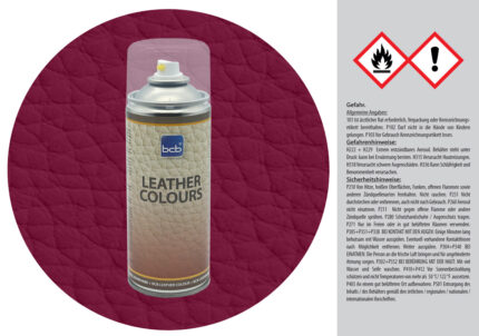 Nachkaufartikel Lederspray in RAL 4004 Bordeauxviolett