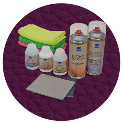 Lederreparaturset in RAL 4007 Purpurviolett