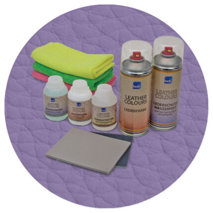 Lederreparaturset in RAL 4011 Perlviolett