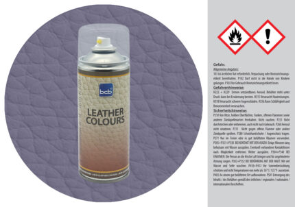 Nachkaufartikel Lederspray in RAL 4012 Perlbrombeer