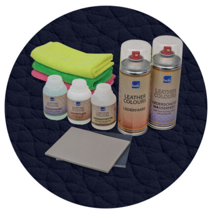 Lederreparaturset in RAL 5004 Schwarzblau