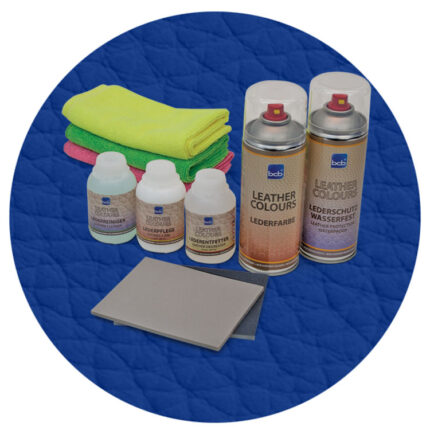 Lederreparaturset in RAL 5005 Signalblau