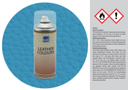 Nachkaufartikel Lederspray in RAL 5024 Pastellblau