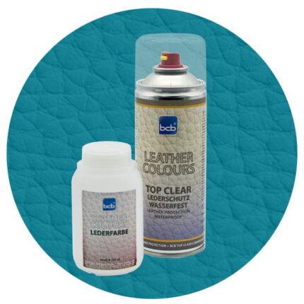 Lederfarbe 250ml  in RAL 5025 Perlenzian