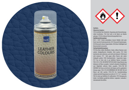 Nachkaufartikel Lederspray in RAL 5026 Perlnachtblau