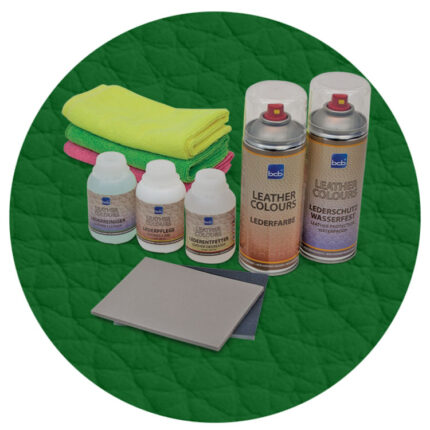 Lederreparaturset in RAL 6002 Laubgrün