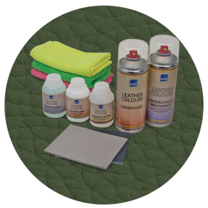 Lederreparaturset in RAL 6003 Olivgrün