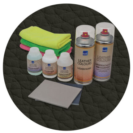 Lederreparaturset in RAL 6008 Braungrün