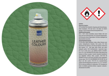 Nachkaufartikel Lederspray in RAL 6011 Resedagrün
