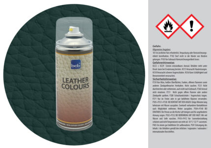 Nachkaufartikel Lederspray in RAL 6012 Schwarzgrün