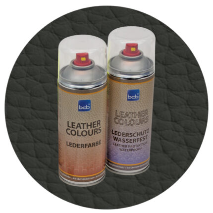 Lederfarbe mit TopClear in RAL 6015 Schwarzoliv