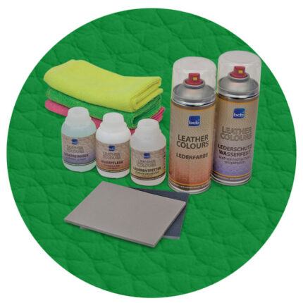 Lederreparaturset in RAL 6017 Maigrün