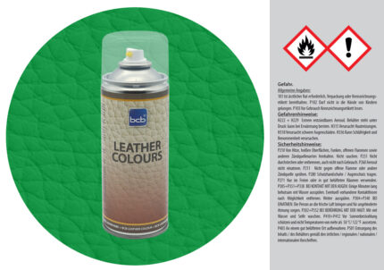 Nachkaufartikel Lederspray in RAL 6024 Verkehrsgrün