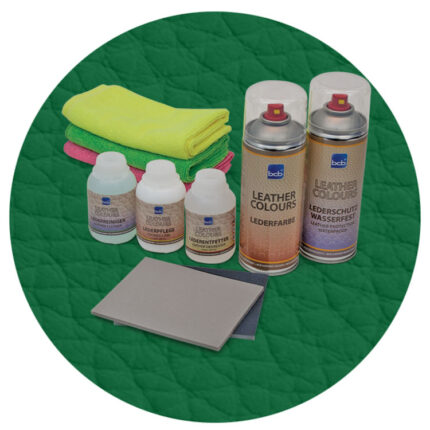 Lederreparaturset in RAL 6026 Opalgrün