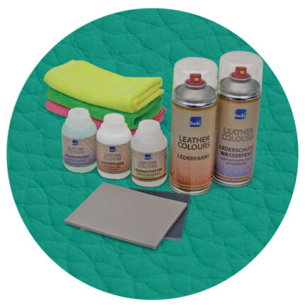 Lederreparaturset in RAL 6033 Minttürkis
