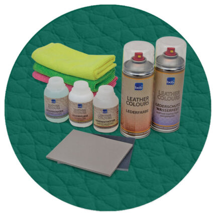 Lederreparaturset in RAL 6036 Perlopalgrün