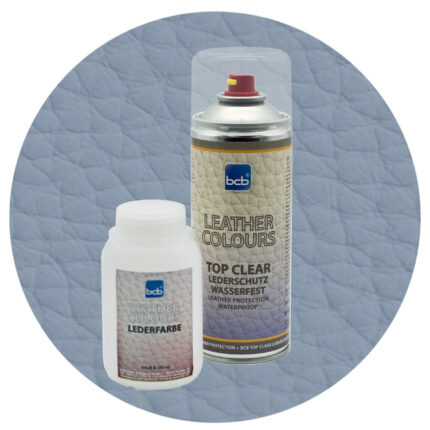 Lederfarbe 250ml  in RAL 7001 Silbergrau