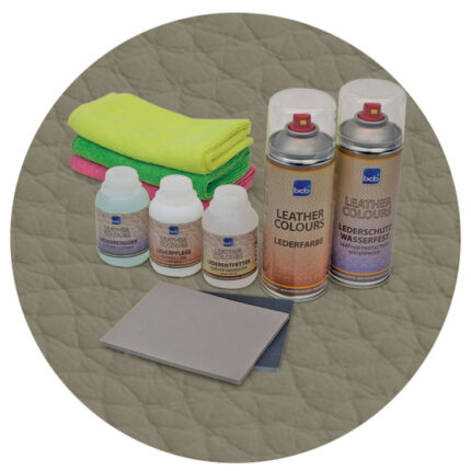 Lederreparaturset in RAL 7002 Olivgrau