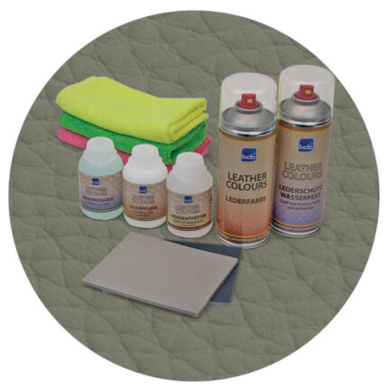 Lederreparaturset in RAL 7003 Moosgrau