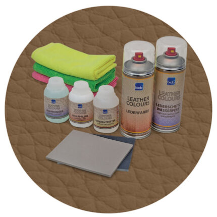 Lederreparaturset in RAL 7008 Khakigrau