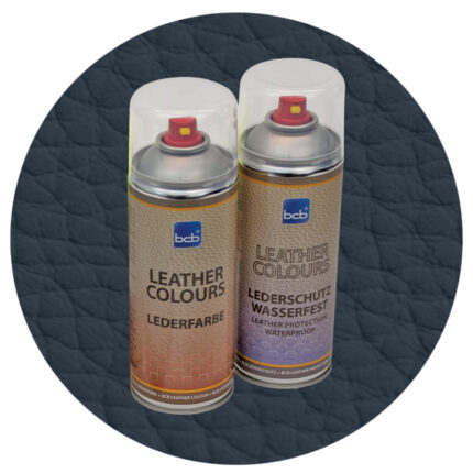 Lederfarbe mit TopClear in RAL 7016 Anthrazitgrau
