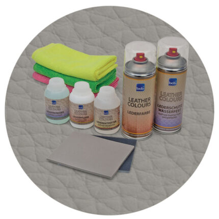 Lederreparaturset in RAL 7030 Steingrau