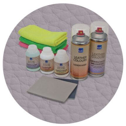 Lederreparaturset in RAL 7036 Platingrau