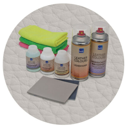 Lederreparaturset in RAL 7044 Seidengrau