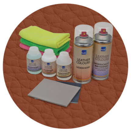 Lederreparaturset in RAL 8003 Lehmbraun