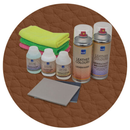 Lederreparaturset in RAL 8008 Olivbraun