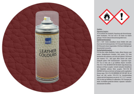 Nachkaufartikel Lederspray in RAL 8012 Rotbraun