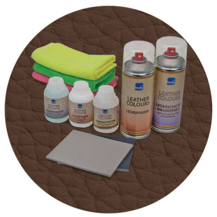 Lederreparaturset in RAL 8028 Terrabraun