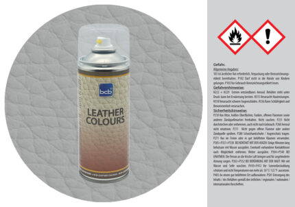 Nachkaufartikel Lederspray in RAL 9006 Weissaluminium