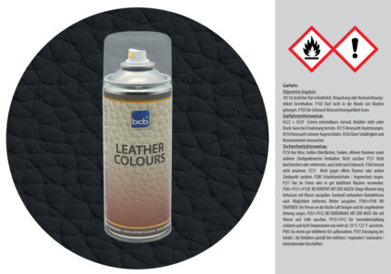 Nachkaufartikel Lederspray in RAL 9017 Verkehrsschwarz
